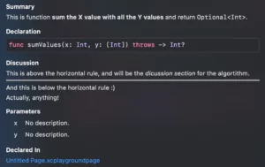 Documentation pleasant in Swift image 13 image example