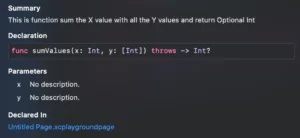Documentation in Swift image 2 guide