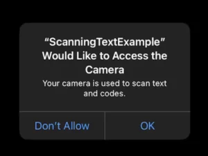camera privacy alert selection image example
