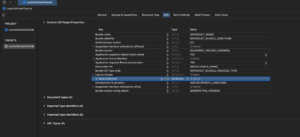 how to remove default launch screen in SwiftUI tutorial
