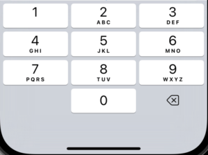 asciiCapableNumberPad is an keyboard with pad as main but also have the ascii characters tutorial asciiCapableNumberPad SwiftUI keyboard type
