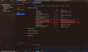how to healthkit permission info plist