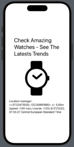 geonfences tutorial part 1 explaining how to do it in SwiftUI