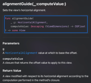 swiftui alignment guides tutorial part 5 how to image